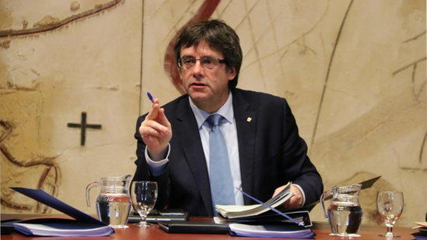 El president de la Generalitat, Carles Puigdemont.