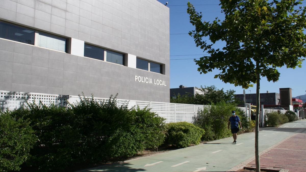 Cuartel de la Policía Local en la Ronda de circunvalación.