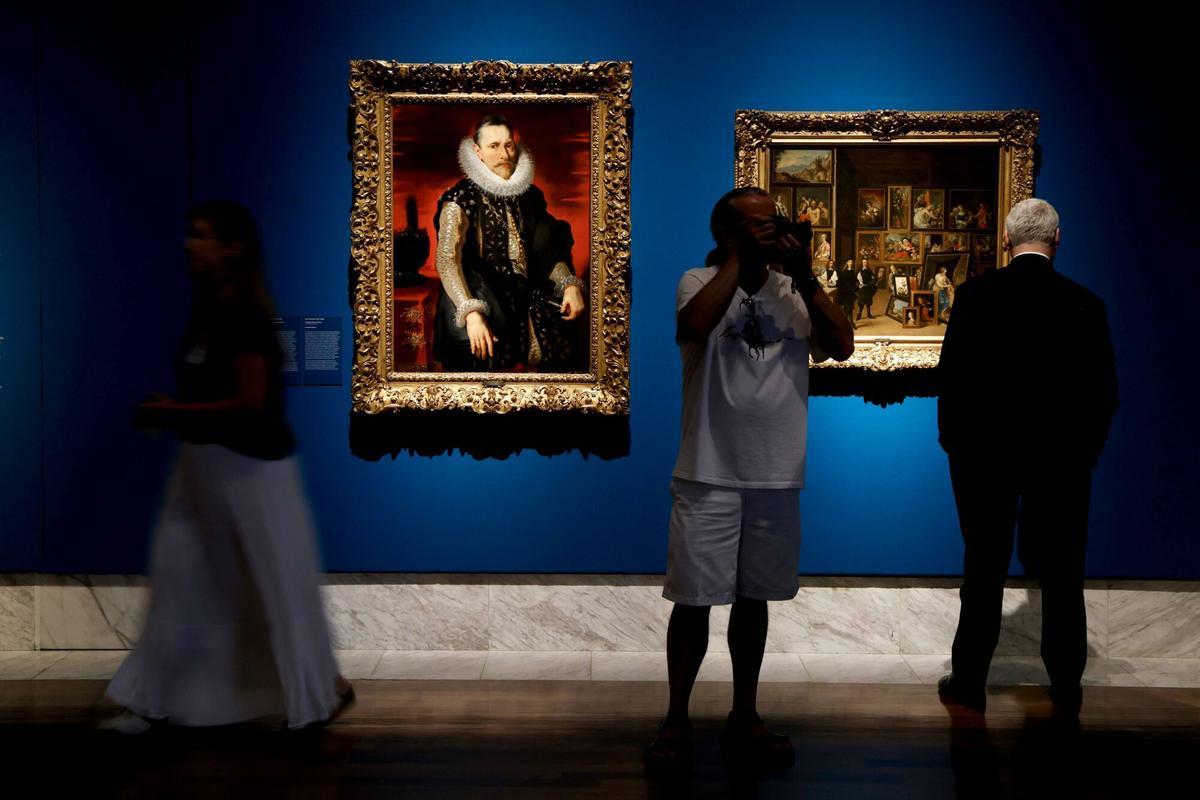Valencia. Museo de bellas artes San Pío V Rueda de prensa de presentación de la exposición de Rubens, pintores flamencos Con la colaboración de la Fundación Moll Epiart VLC
