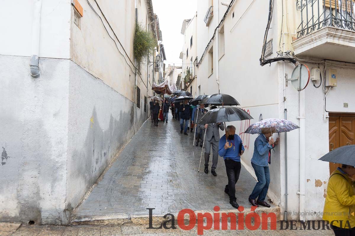 Cruz de impedidos en las Fiestas de Caravaca