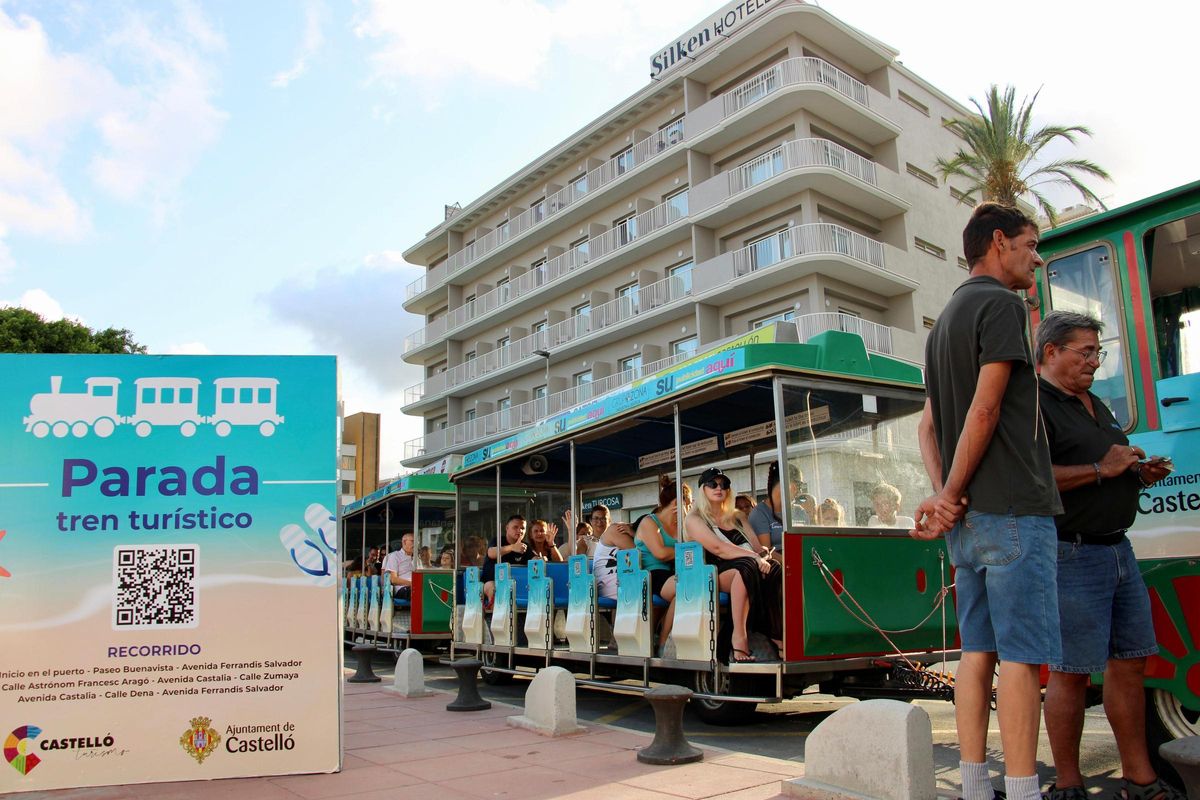 Tren turístico del Grau de Castelló.