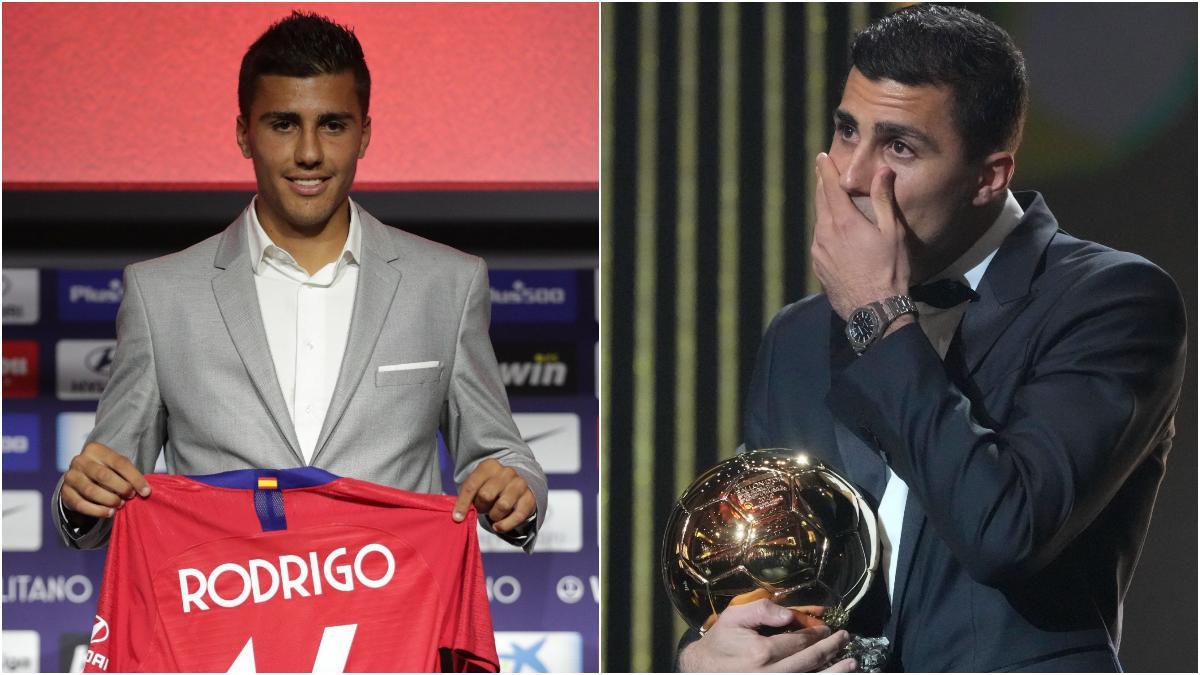 Rodri pasó por el Atlético tras fichar por el Manchester City