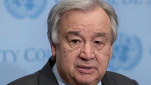 Archivo - El secretario general de la ONU, António Guterres.