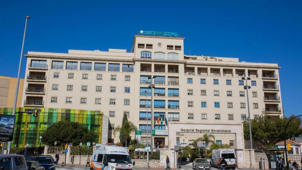 El Hospital Regional de Málaga.