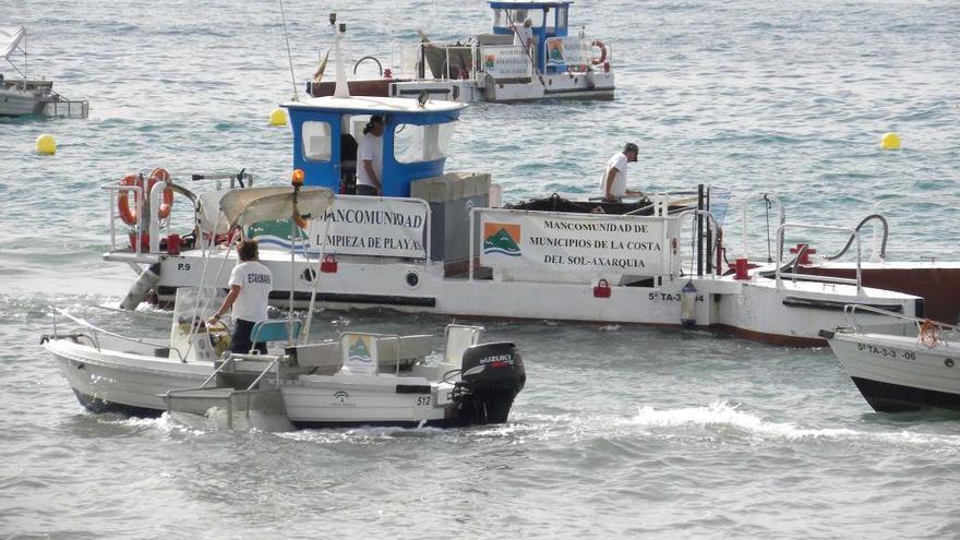 Imagen de barcos de la Mancomunidad de la Costa del Sol.