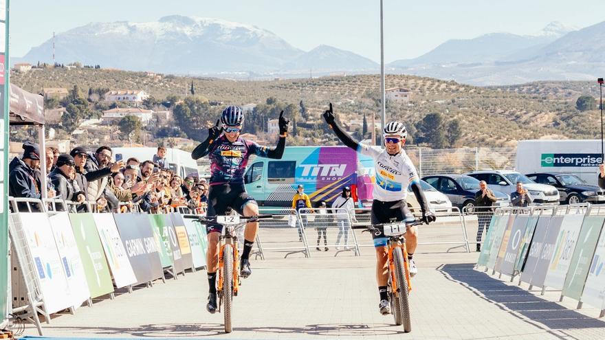 Rabensteiner y Alleman se rehacen y vencen en la Andalucía Bike Race