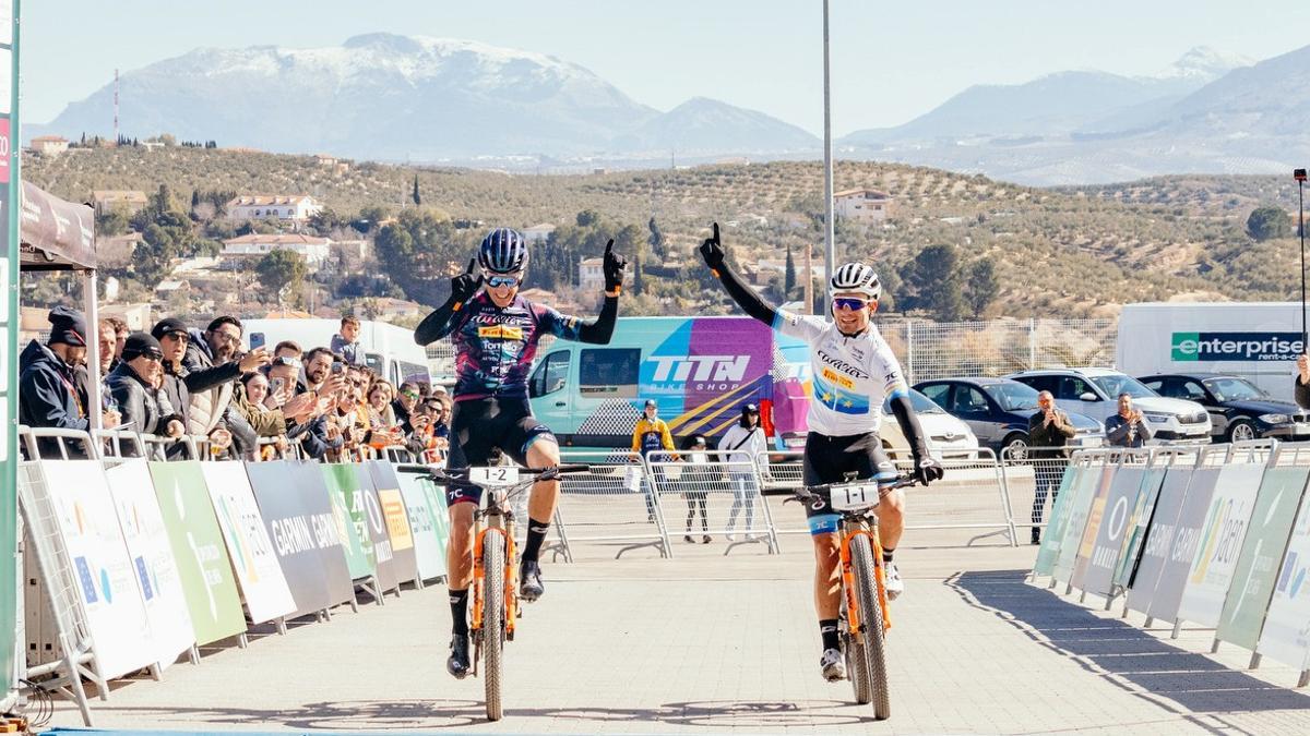 Rabensteiner y Alleman entran como vencedores en la meta de Jaén.