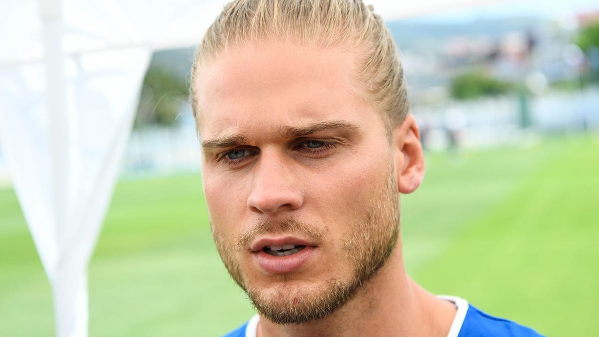 El jugador islandés Rurik Gislason.