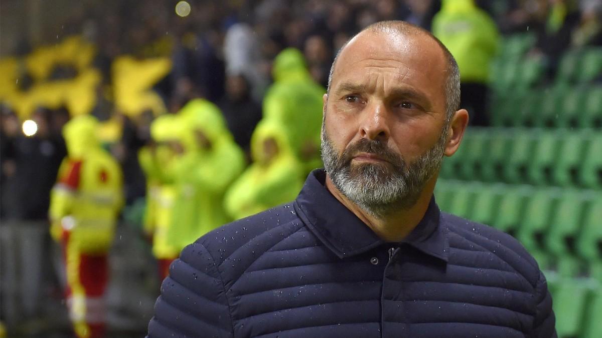 Pascal Dupraz, entrenador del Caen