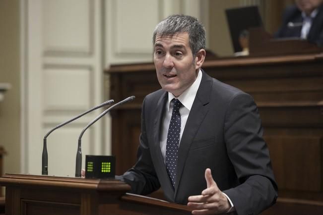 19/01/2017.CANARIAS.Pleno del Parlamento de Canarias..Fotos: Carsten W. Lauritsen