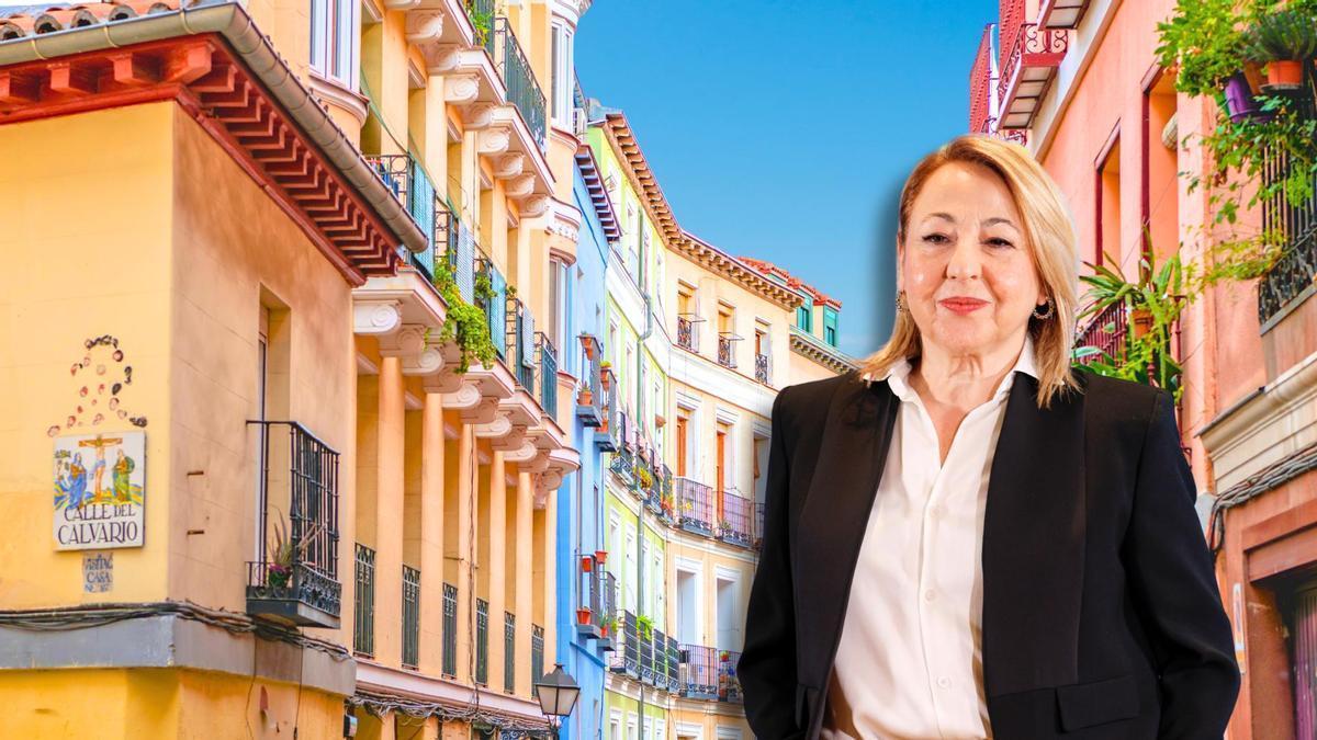 El barrio tira, y la actriz se niega a moverse de las calles que simpre le han hecho feliz.