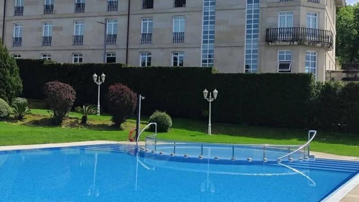 Piscina donde ocurrió el incidente.