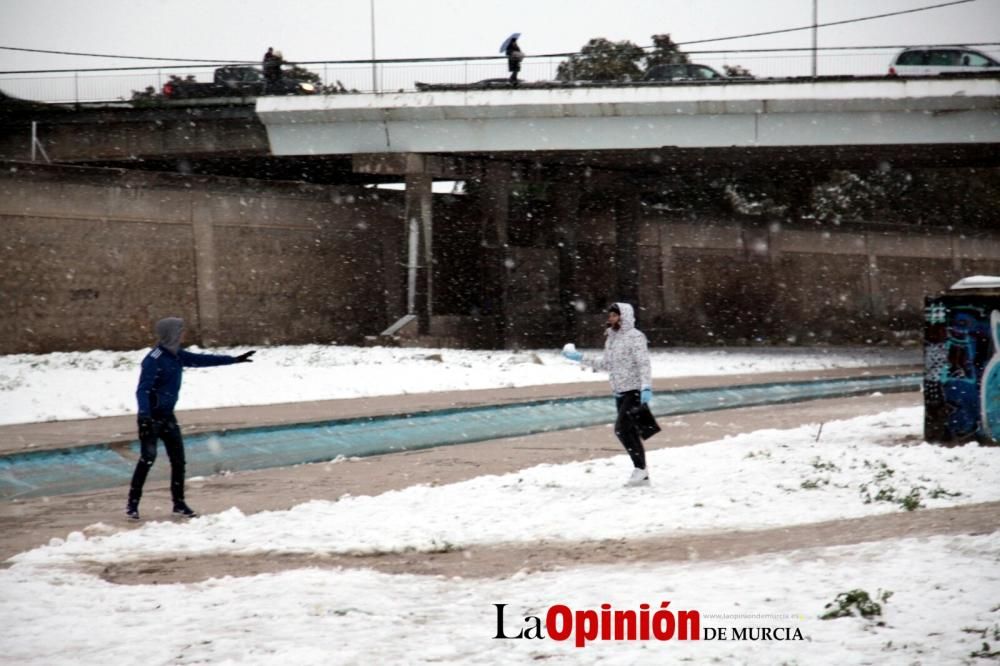 Gran nevada en Lorca