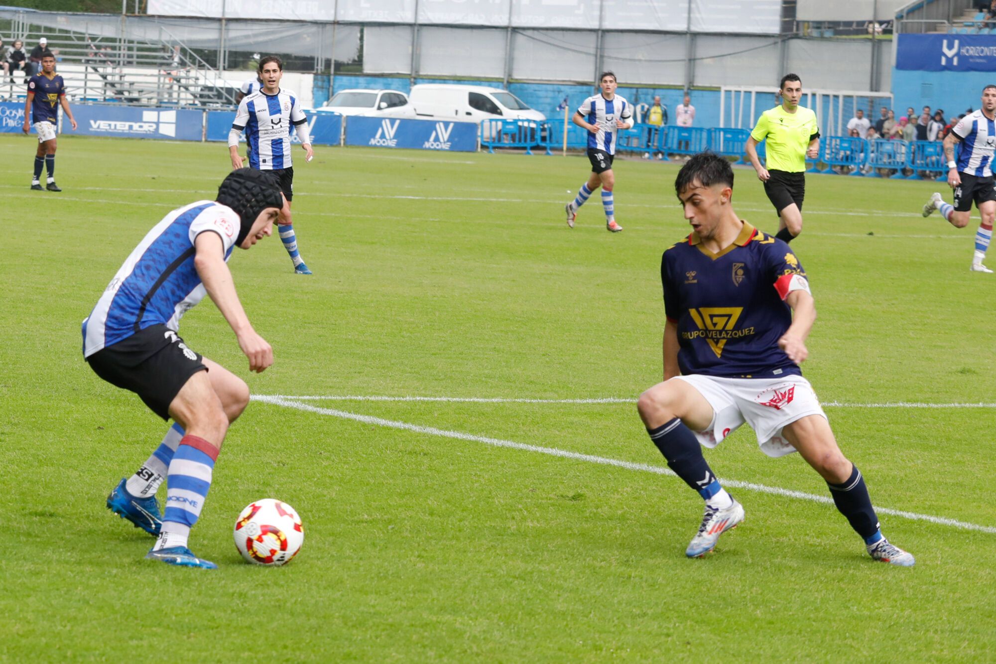 EN IMÁGENES: Ammbientazo en el play-off del Real Avilés contra el Antoniano