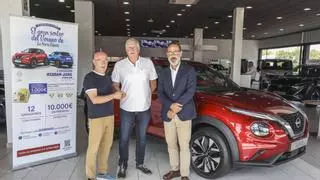 La gran alegría de Juan Carlos García Méndez, ganador del segundo Nissan Juke del verano: «Es una magnífica sorpresa»