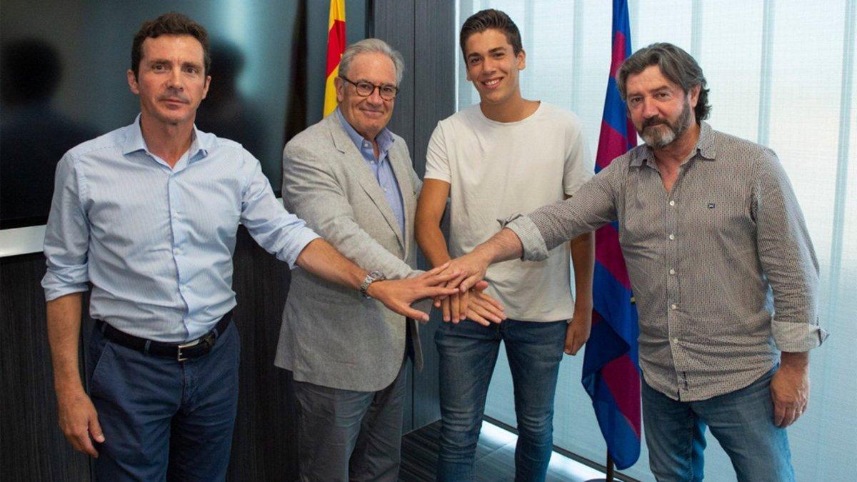 Joan González, nuevo jugador del Juvenil del Barça