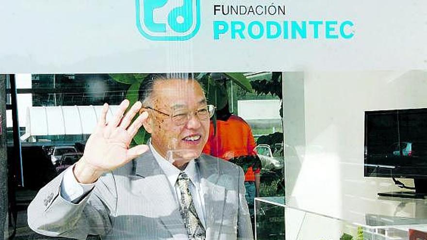 Nagamachi, en la sede de la Fundación Prodintec.