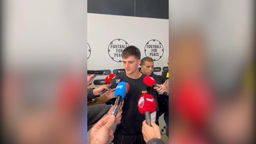 Pau Víctor, sobre su nuevo club: "Estoy muy bien, muy contento"
