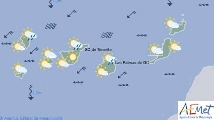 Predicción de la Aemet para este domingo, 25 de septiembre.