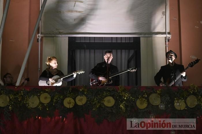Inauguración del Mercado navideño de la Glorieta de Murcia