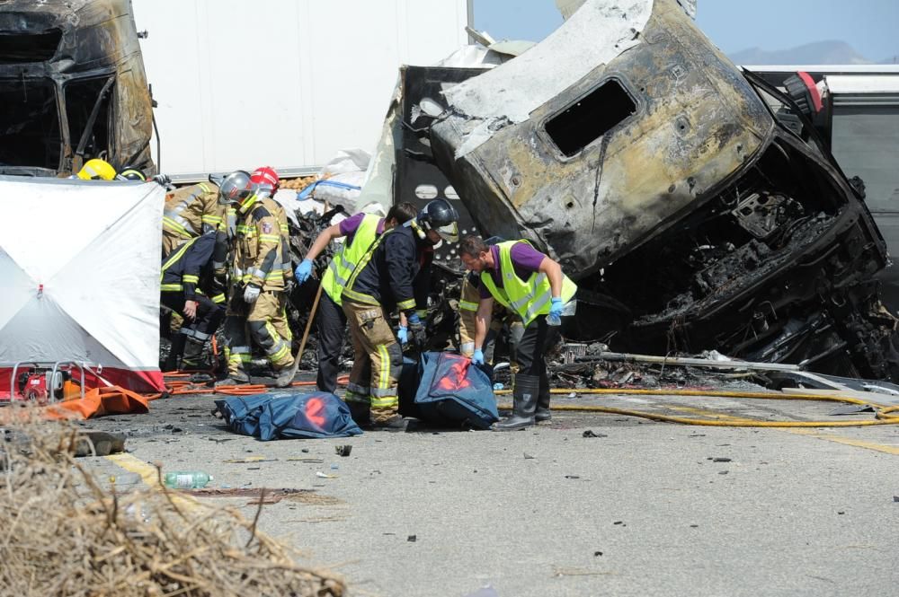 Las imágenes del accidente