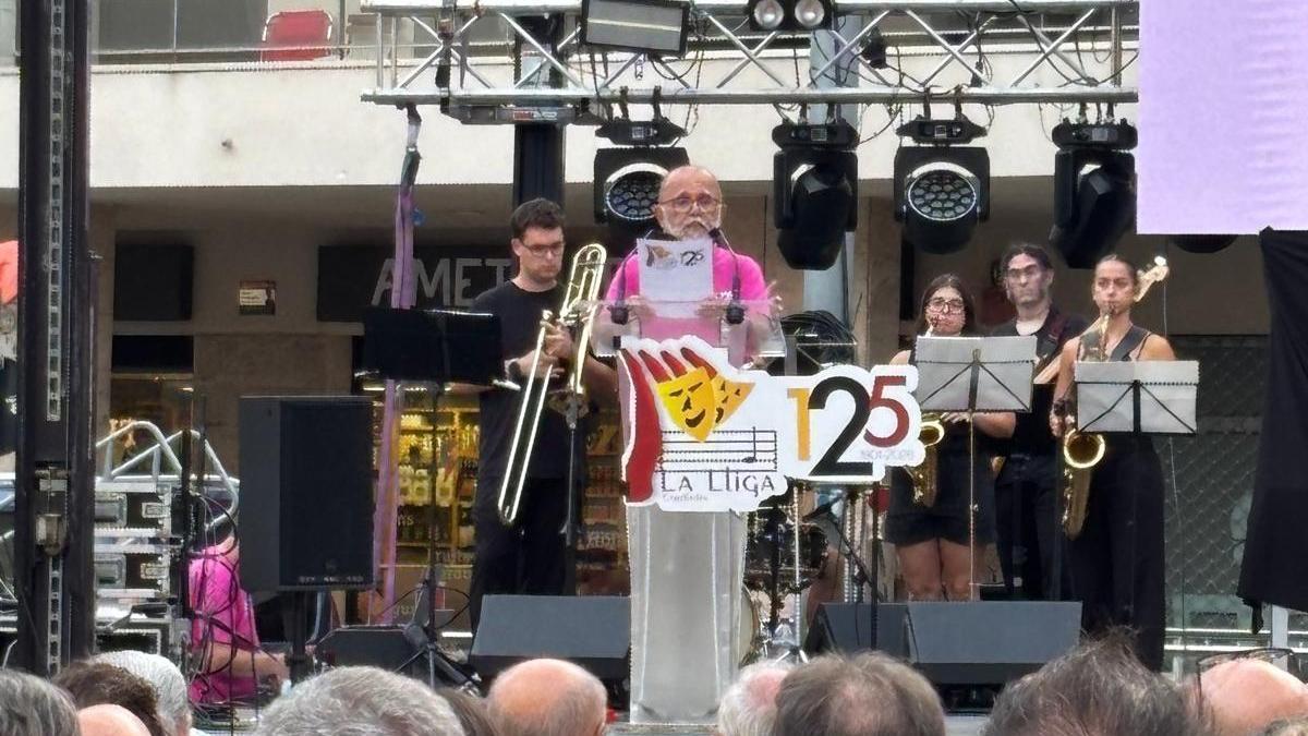 El pregó a càrrec de La Lliga va congregar un munt de persones