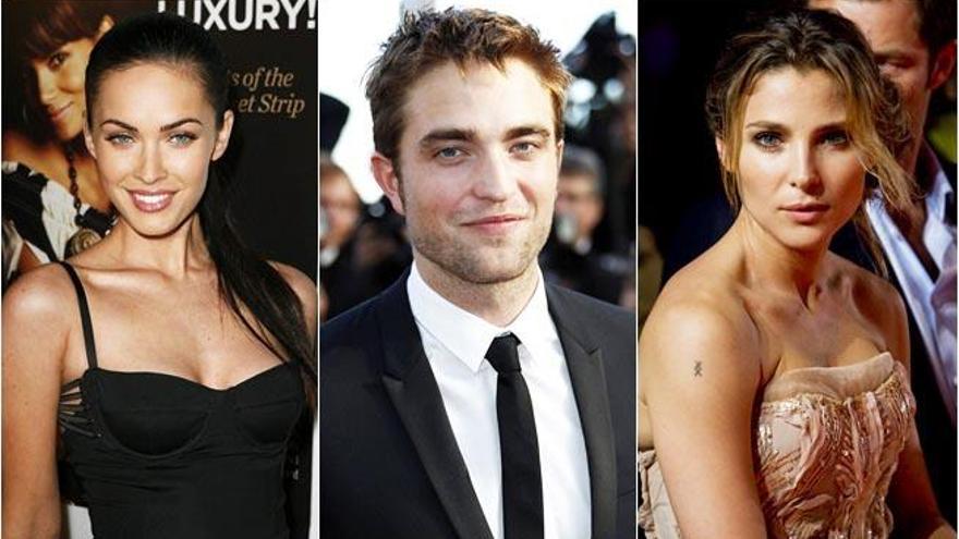 Megan Fox, Robert Pattinson y Elsa Pataky.