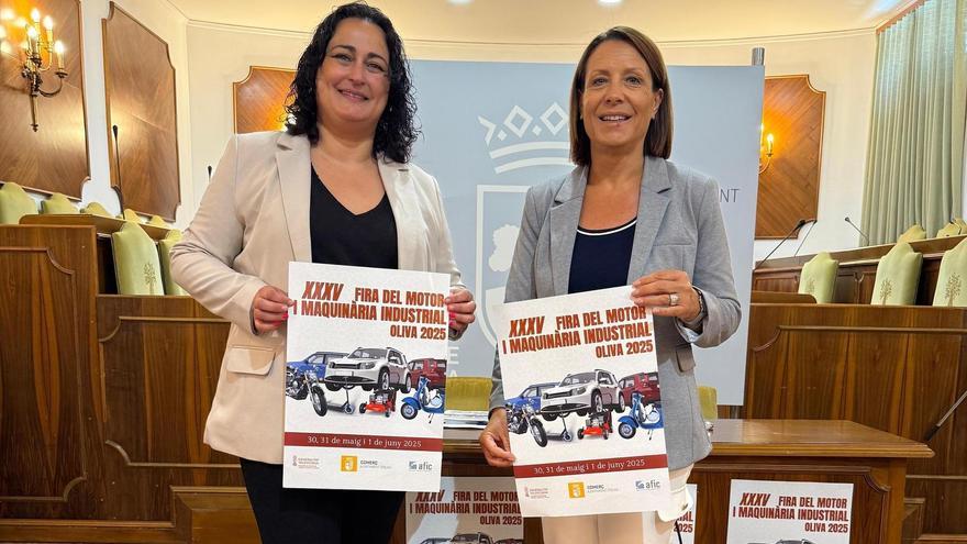 Yolanda Pastor y Teresa Tur presentan la Feria del Motor y la Maquinaria Industrial