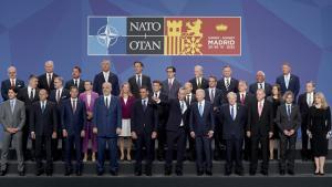 Foto de familia de la cumbre de la OTAN en Madrid.