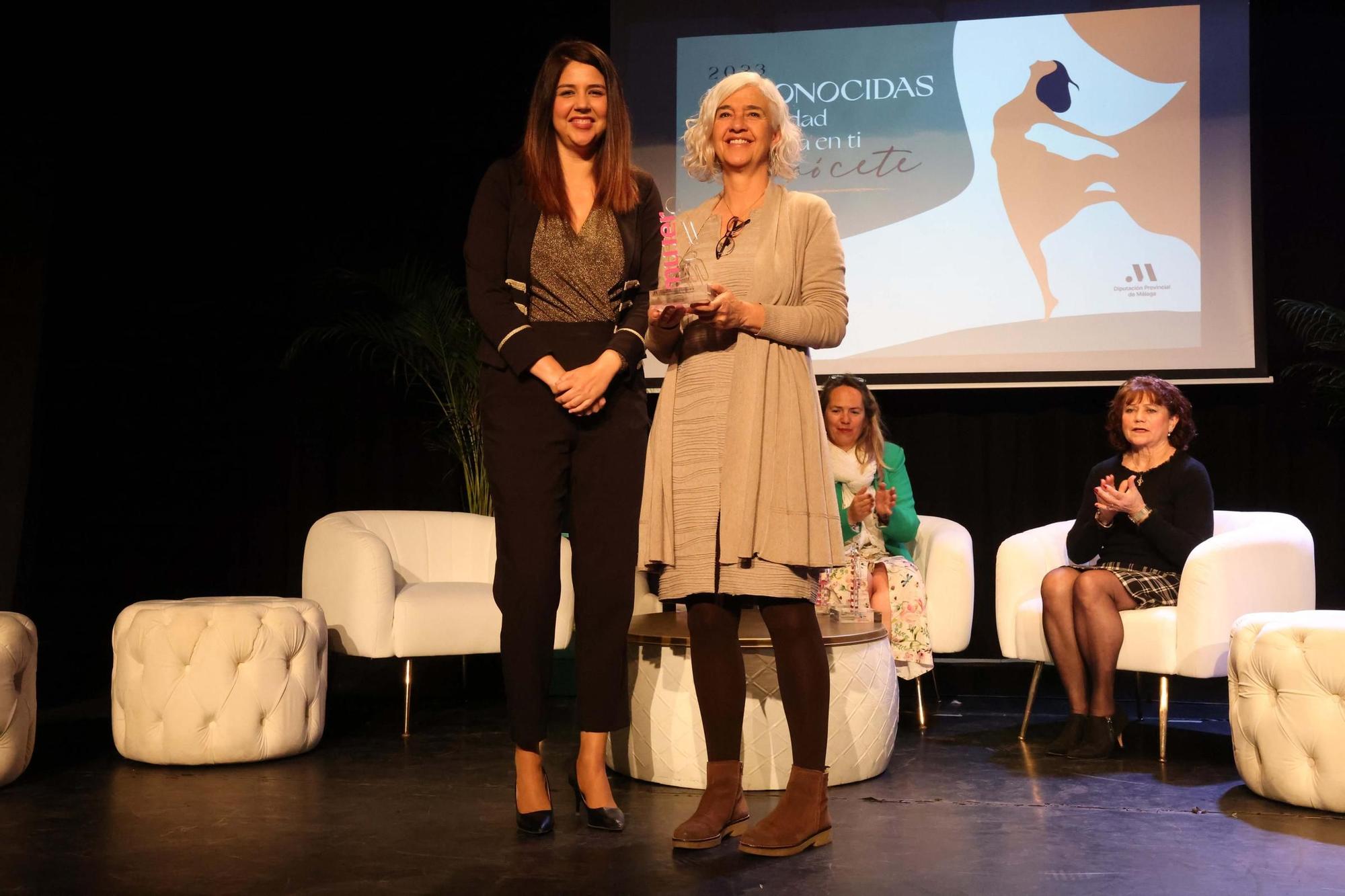 La Diputación de Málaga premia en su gala Reconocidas a nueve mujeres