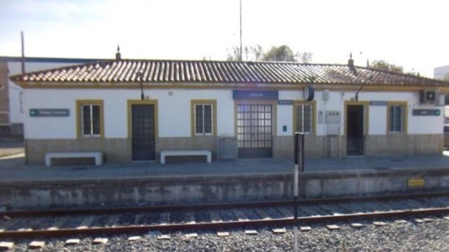 Estación ferroviaria de Arahal.