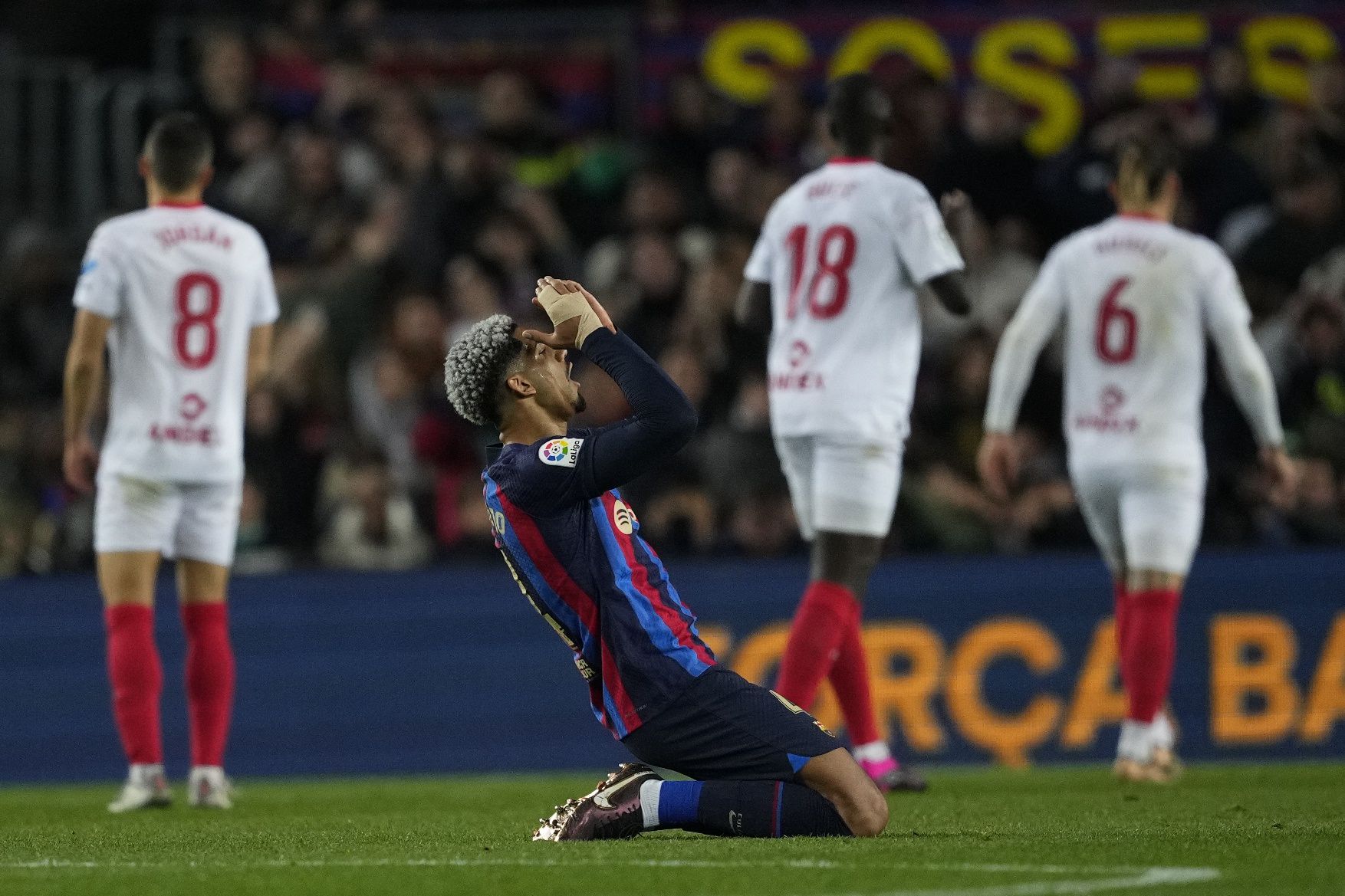 Totes les imatges del partit del Barça - Sevilla