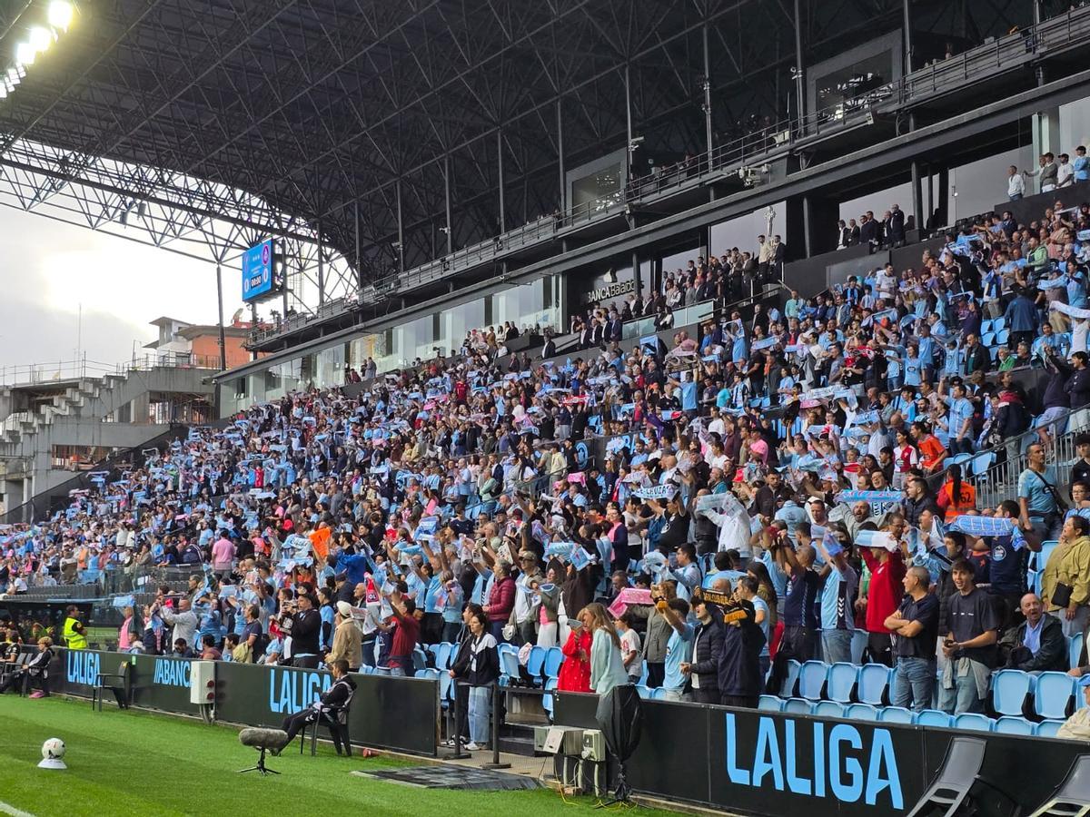 El fútbol de Segunda vuelve a Balaídos: Celta Fortuna-Andorra, en imágenes