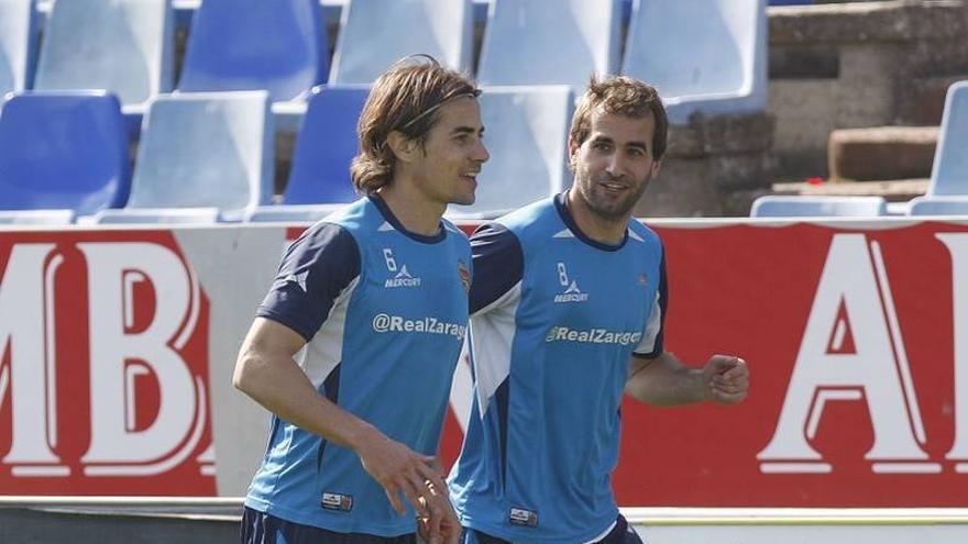 Barkero y Cortés se entrenan con el grupo