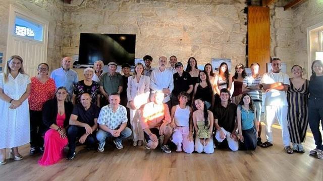Participantes en el acto de presentación, en la Capitanía Marítima.