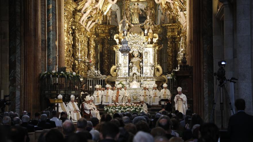Ceremonia de toma de posesión de Francisco José Prieto como nuevo arzobispo de Santiago