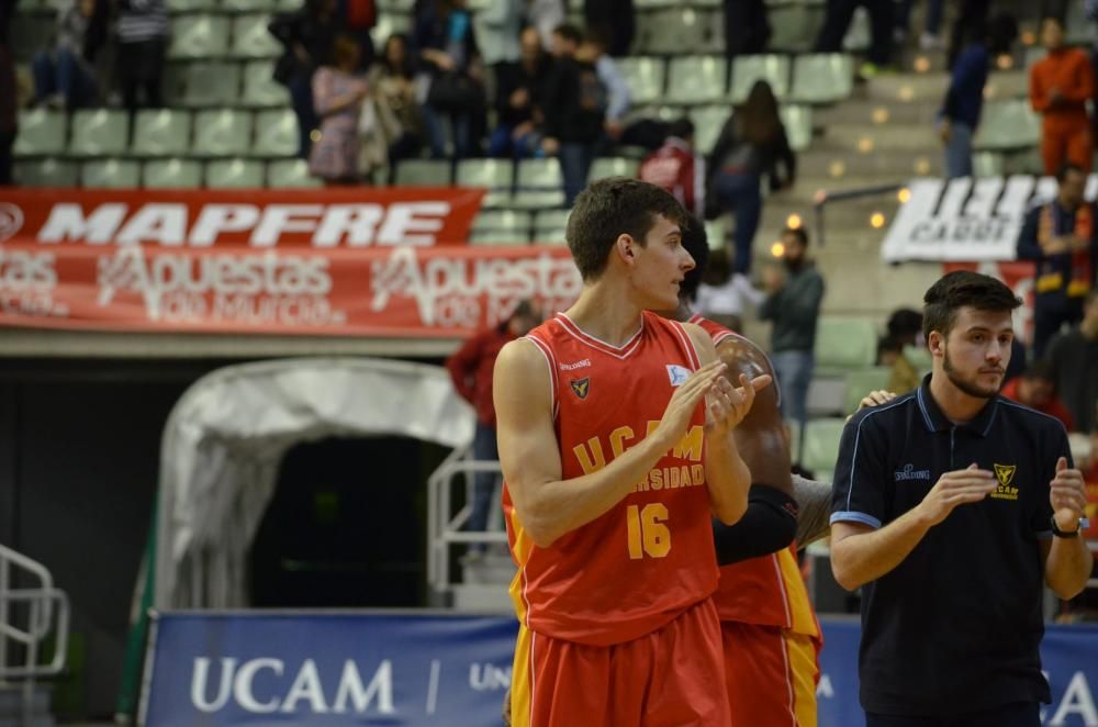 Baloncesto: El UCAM - Gipuzkoa, en imágenes