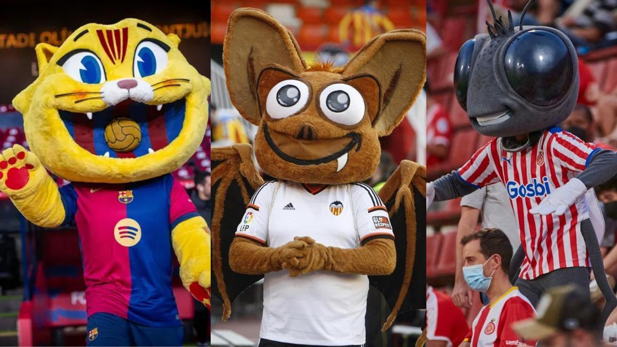 Las mascotas en el fútbol español (LaLiga)