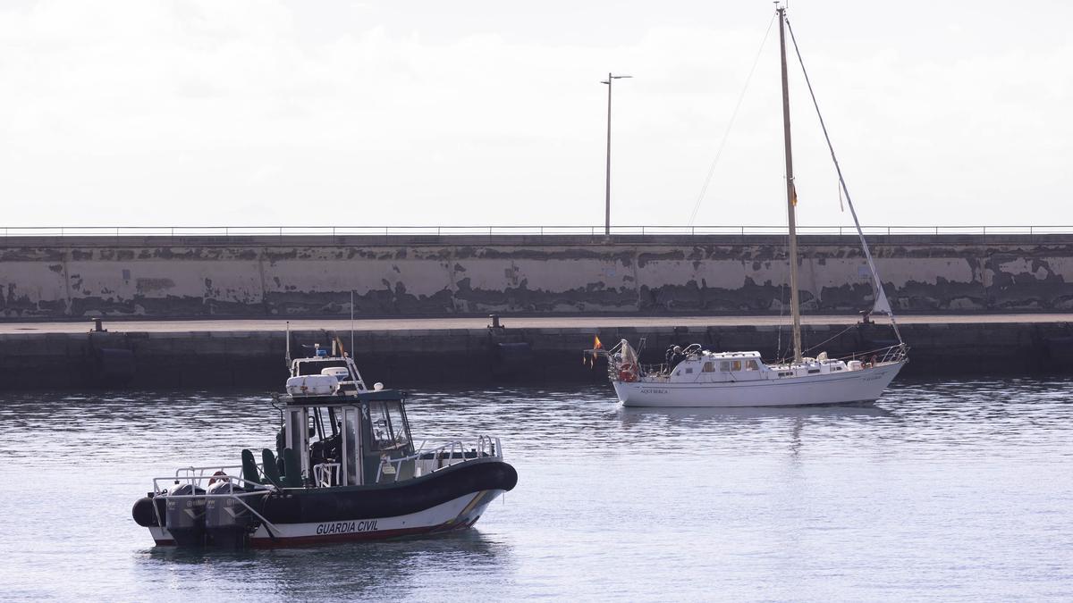 Más de media tonelada de cocaína en un velero de Alicante interceptado en el Atlántico