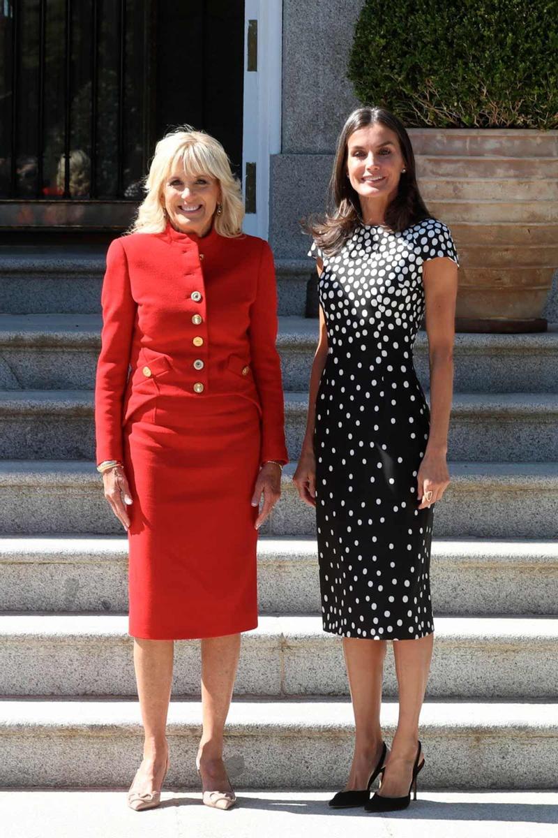 Jill Biden y la reina Letizia se reúnen en Madrid antes de la cumbre de la OTAN