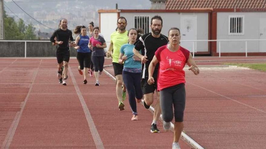 Las pruebas físicas del año pasado, también en Cangas. // S.Álvarez