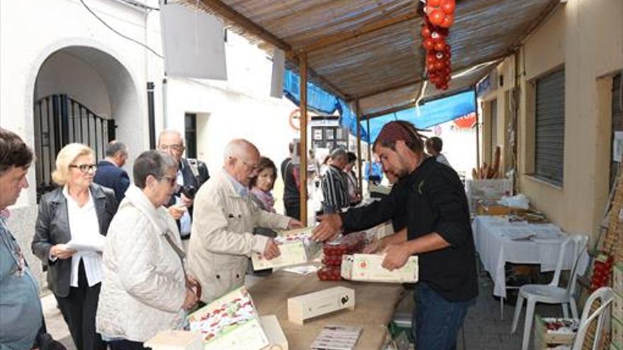 Alcalà mostrará en 60 estands  su excelente ‘tomata de penjar’