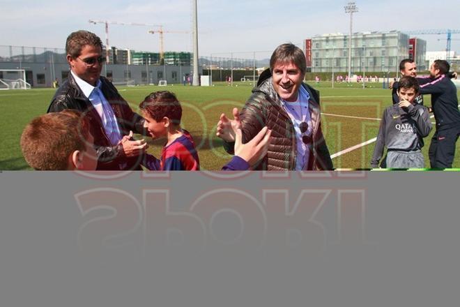 El Alevín A del FC Barcelona, campeón de Liga