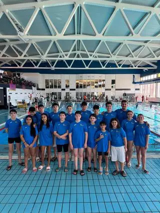 Podio para el Natació Xàtiva en el control alevín de invierno disputado en Alzira