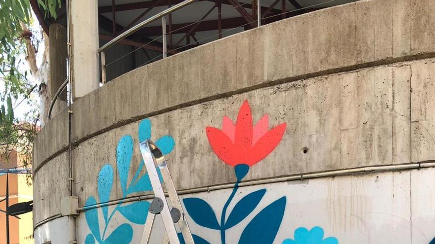 Un jardín geométrico lucirá en las paredes del auditorio del Cuartel de Artillería