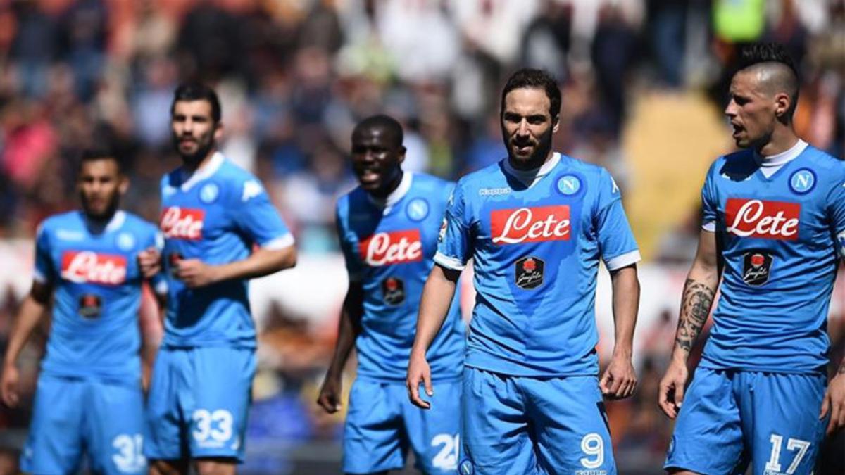 Los futbolistas del Nápoles no pudieron retrasar el alirón de la Juventus