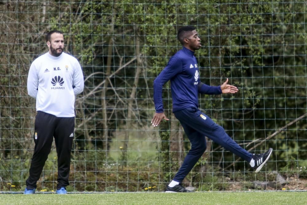 Entrenamiento del Real Oviedo