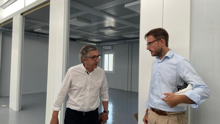 Educación ultima la instalación de barracones en Algemesí, Massanassa y Alfafar de cara al inicio de curso