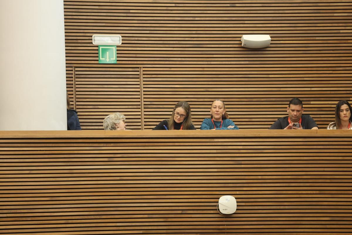 Representantes de las víctimas.