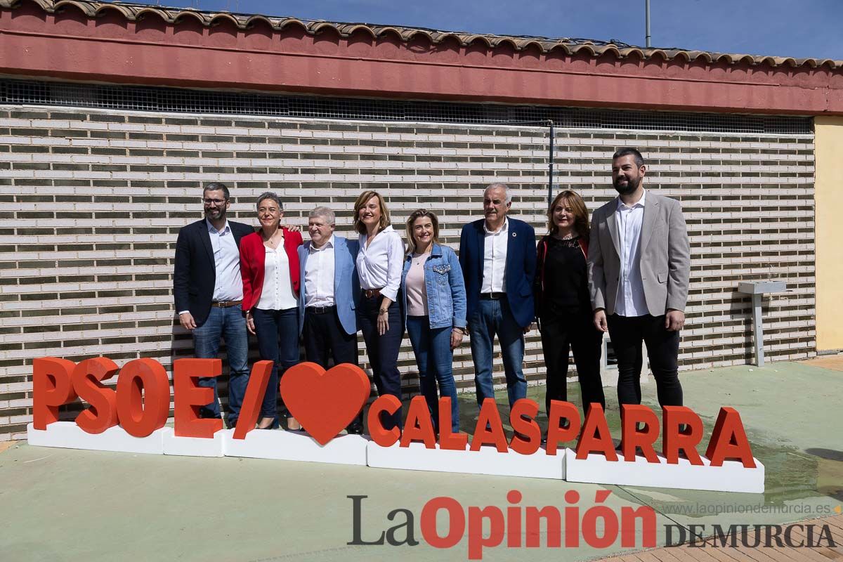 Presentación de José Vélez como candidato del PSOE a la presidencia de la Comunidad